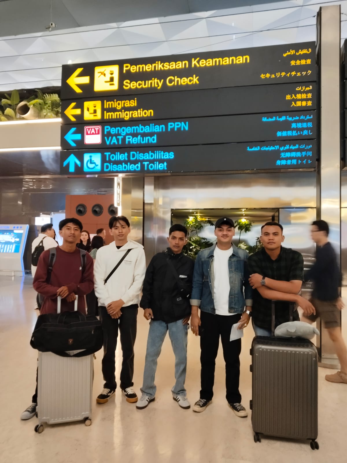 Keberangkatan Siswa